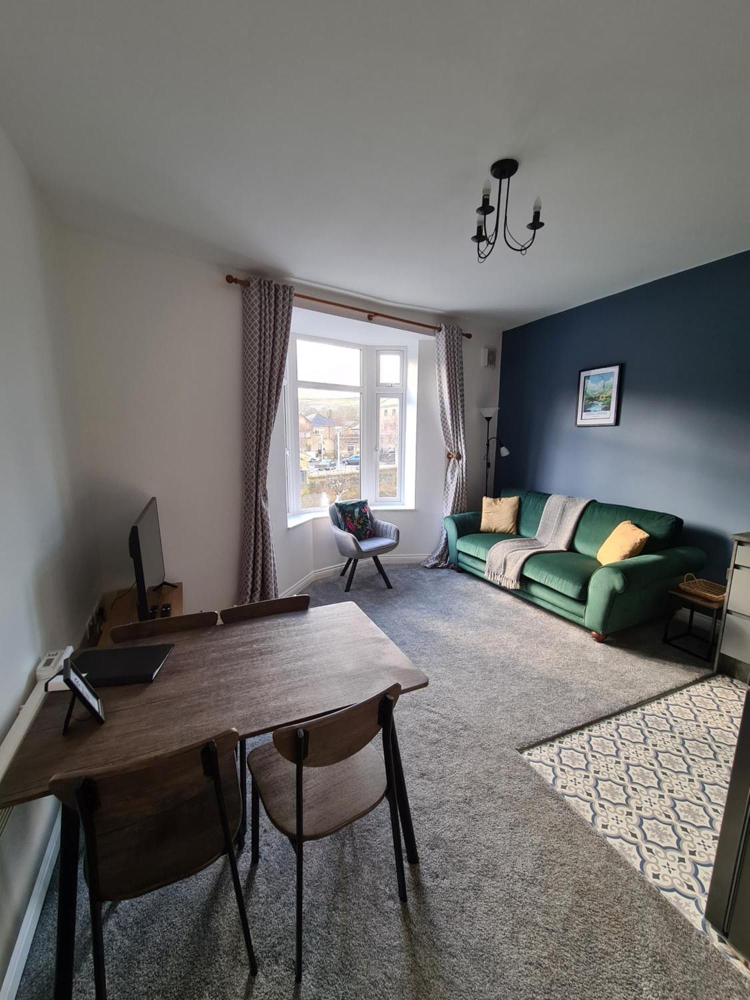 Modern River View Mytholmroyd Apartment Экстерьер фото
