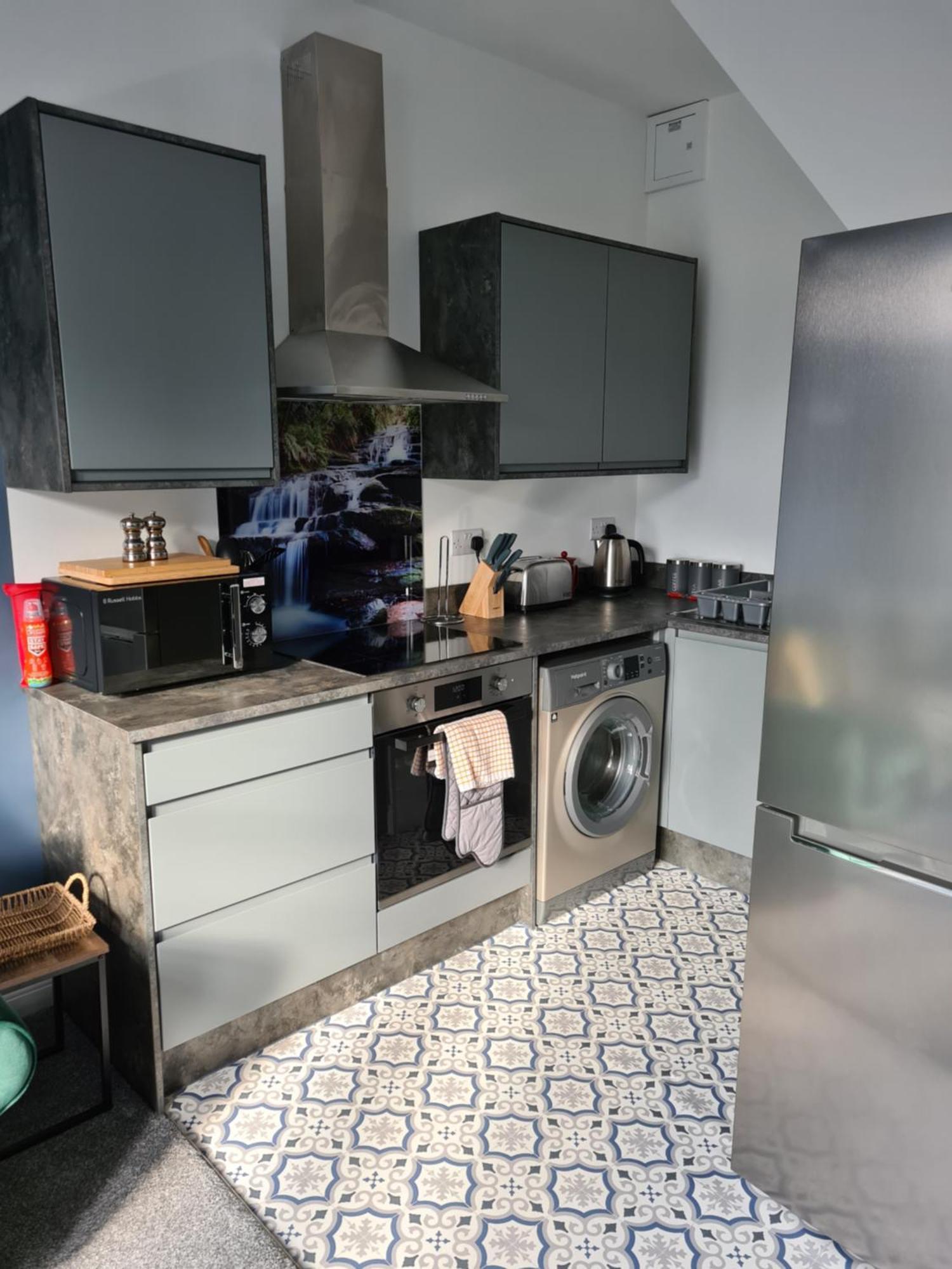 Modern River View Mytholmroyd Apartment Экстерьер фото