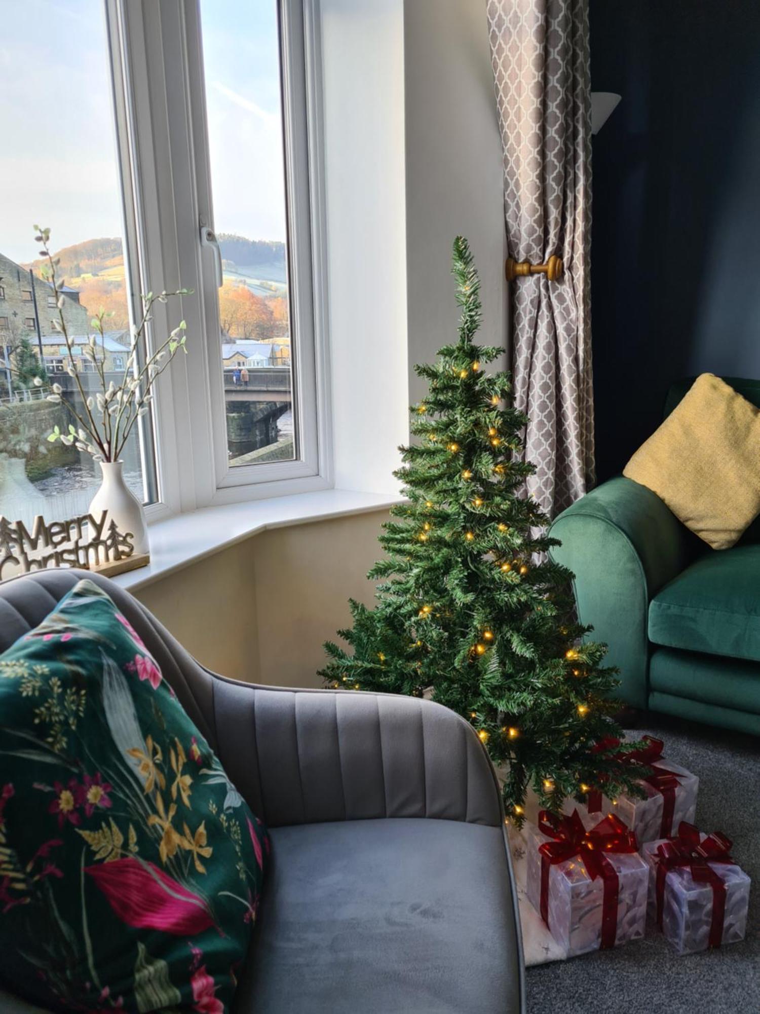 Modern River View Mytholmroyd Apartment Экстерьер фото