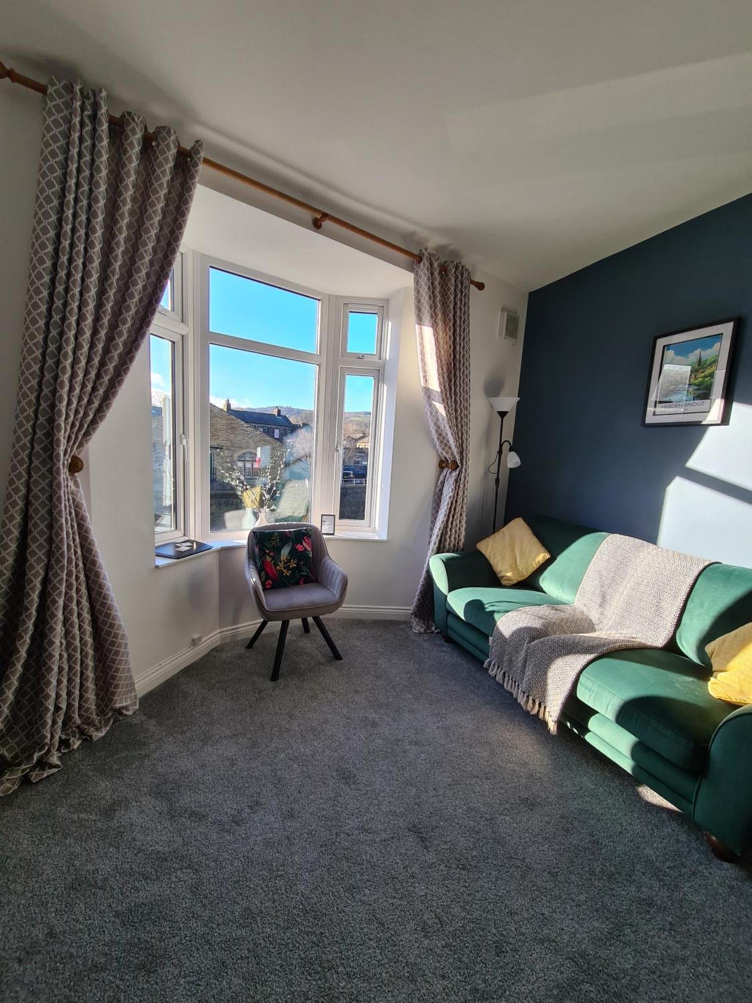 Modern River View Mytholmroyd Apartment Экстерьер фото